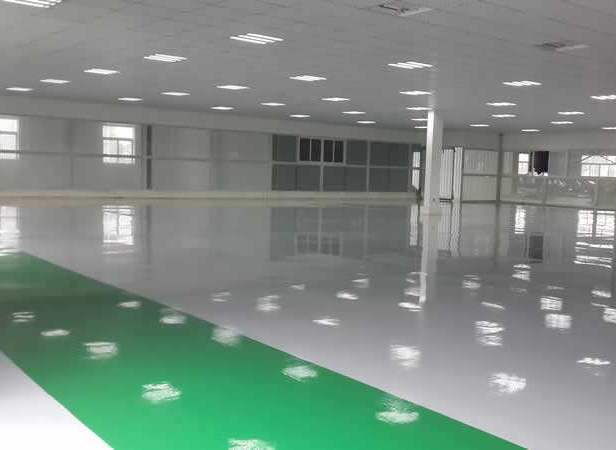 博羅車間地坪漆工程案例